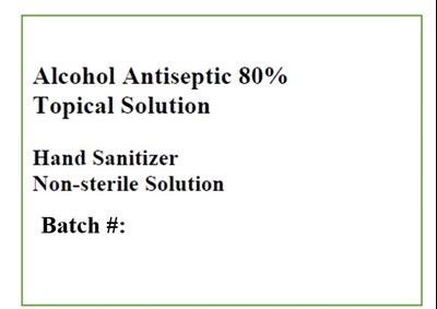 50ml Label (Ethanol Label)